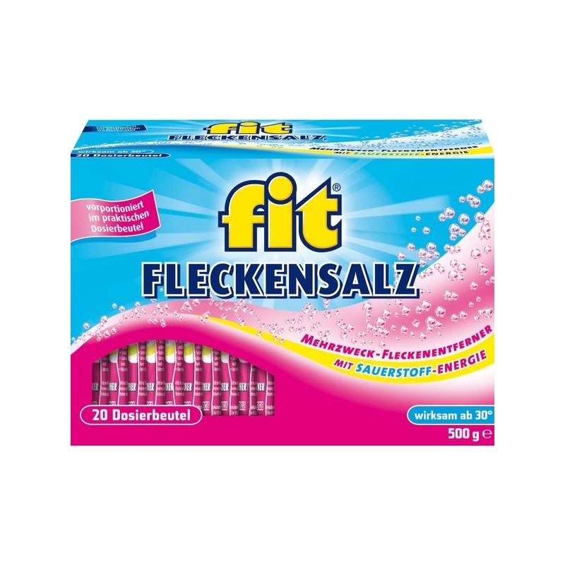 Fit FLECKENSALZ Sól Odplamiająca SASZETKI 500g DE