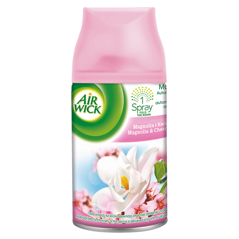 AIR WICK Freshmatic Magnolia Kwiat Wiśni Zapas Wkład do Odświeżacza