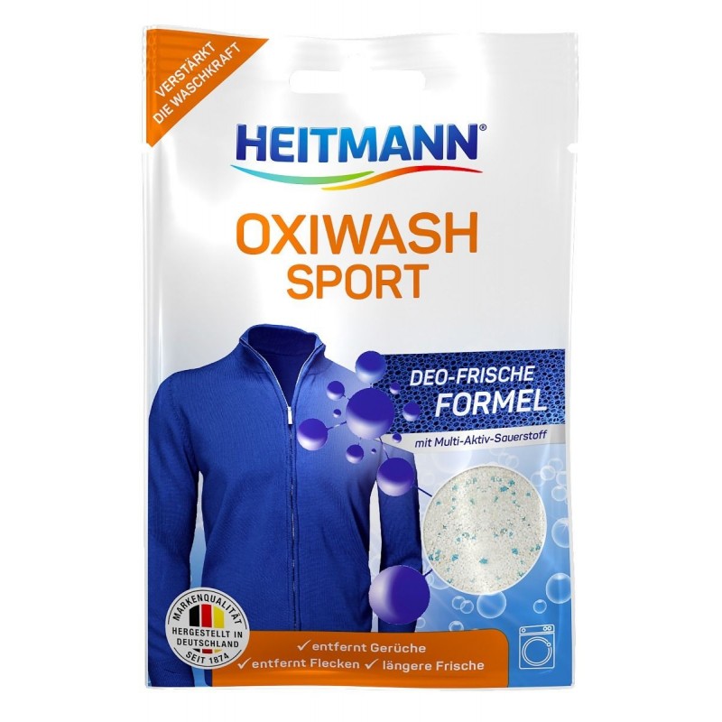 HEITMANN Oxiwash SPORT Odplamiacz Saszetka 50g