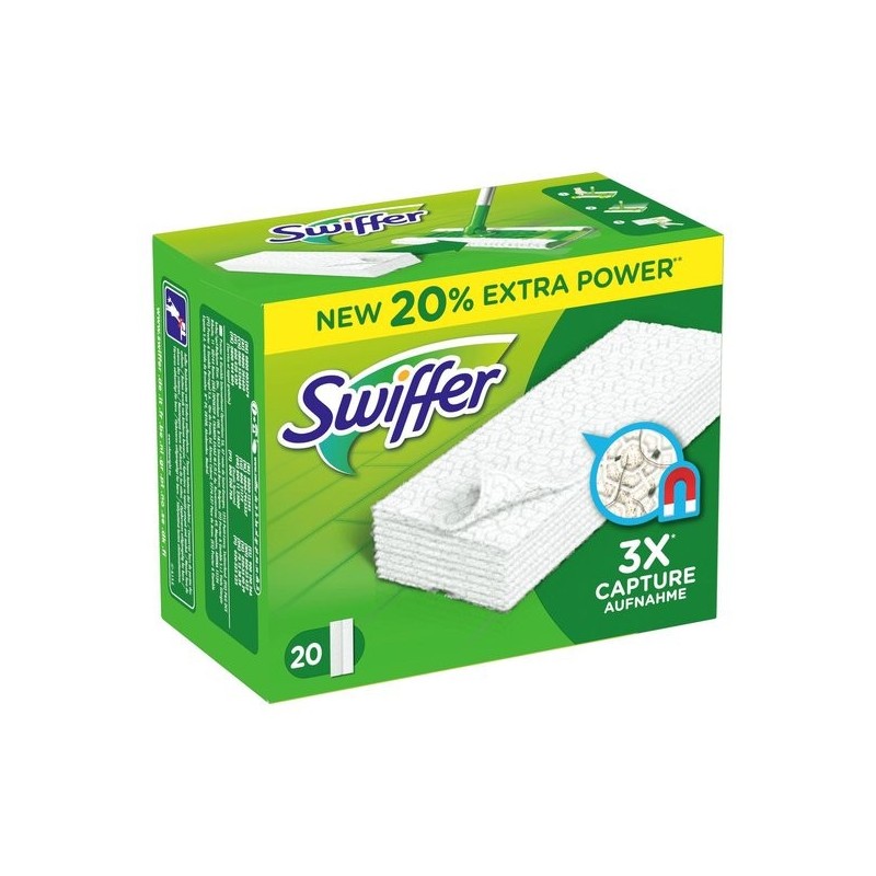 SWIFFER Ściereczki do Mopa do Podłogi 20szt