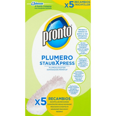 Pronto Zapas do Miotełki do Kurzu 5 sztuk