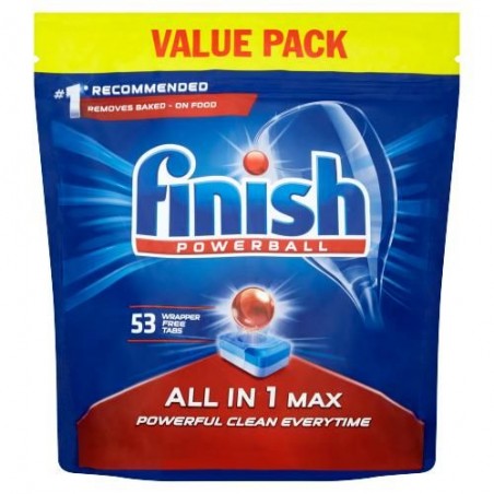 Finish Tabletki do Zmywarki All in 1 Max 53 sztuki