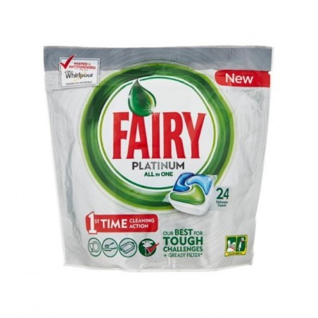 Fairy Platinum Kapsułki do Zmywarki 24 sztuki