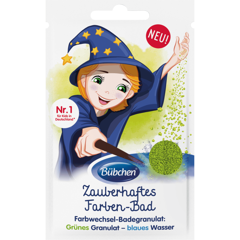 Bubchen Zielona Farbka do Kapieli dla Dzieci 50g