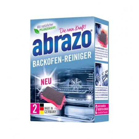 Abrazo Gąbki Nasączone do Mycia Piekarnika 2szt.