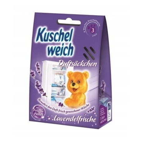 Kuschel Weich LAWENDA Saszetki Zapachowe 3szt DE