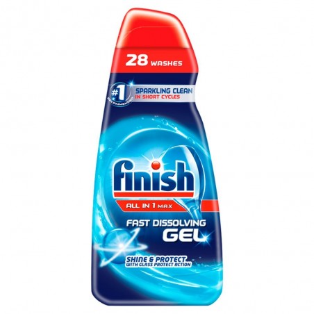 FINISH GEL All in 1 Żel do Zmywarki 700ml 28myć UK